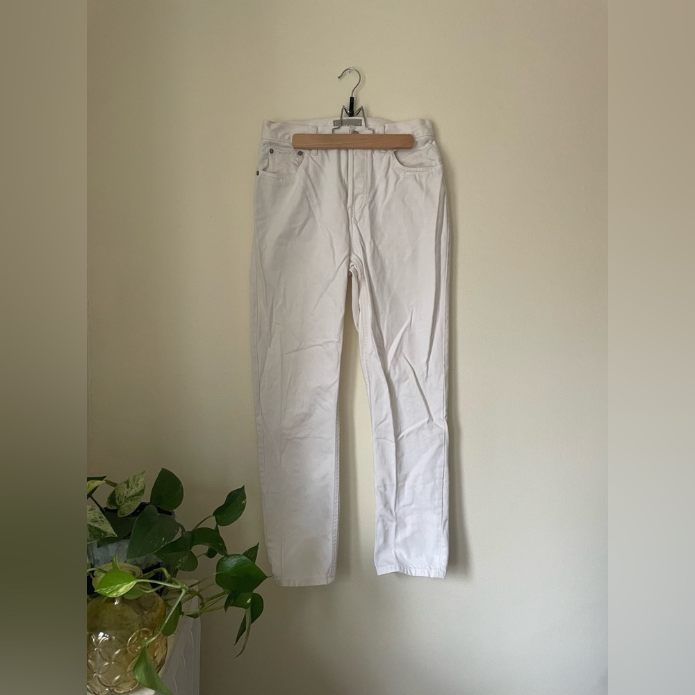 White Everlane Cheeky jean
